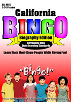 California Biography Bingo